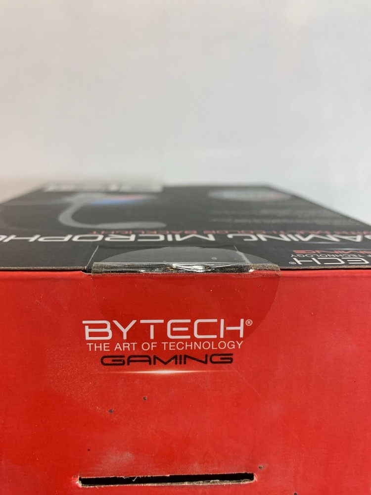 New Bytech Adjustable Gaming microphone - new- Multi Color Backlight Hands Free