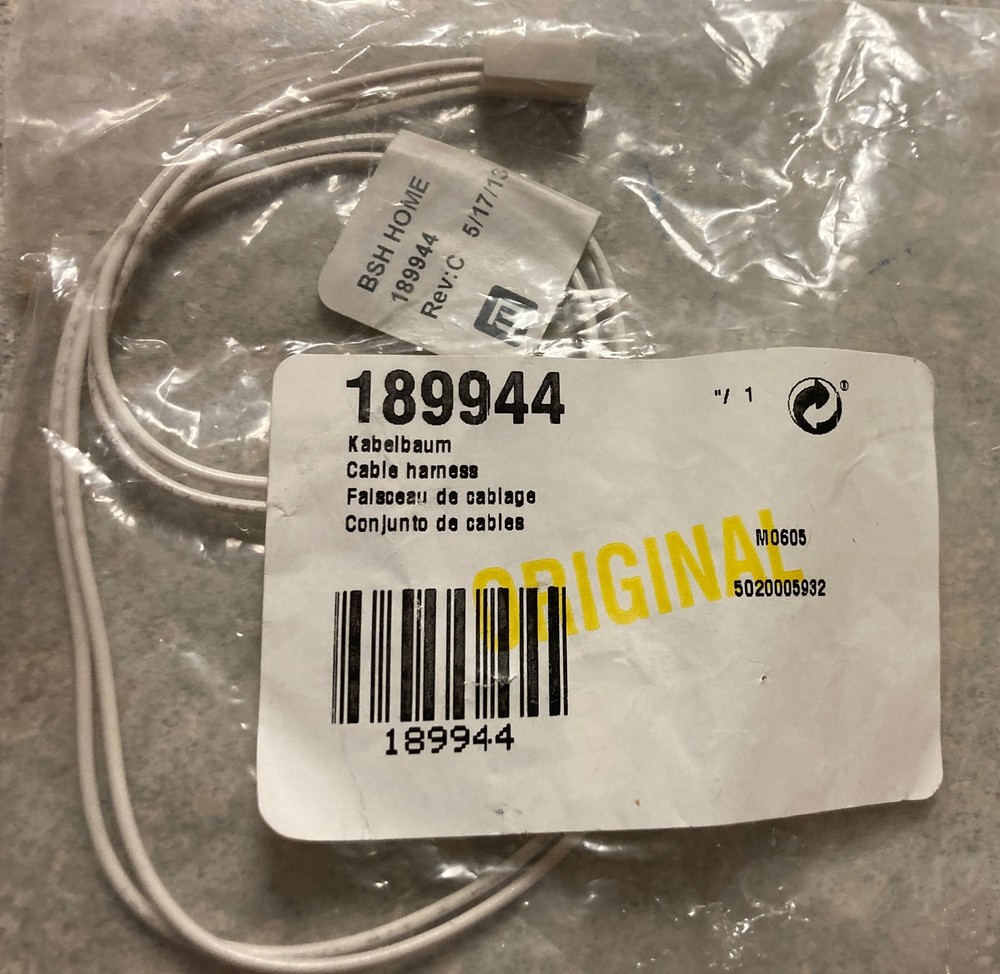 OEM Bosch 189944 CABLE HARNESS