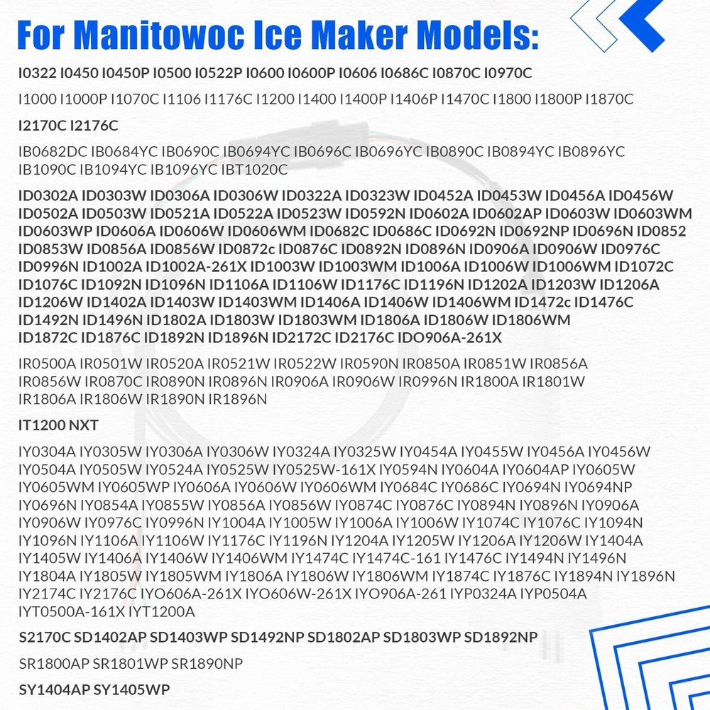 Replacement for Manitowoc Ice Water Level Probe Kit- Harness 000016053