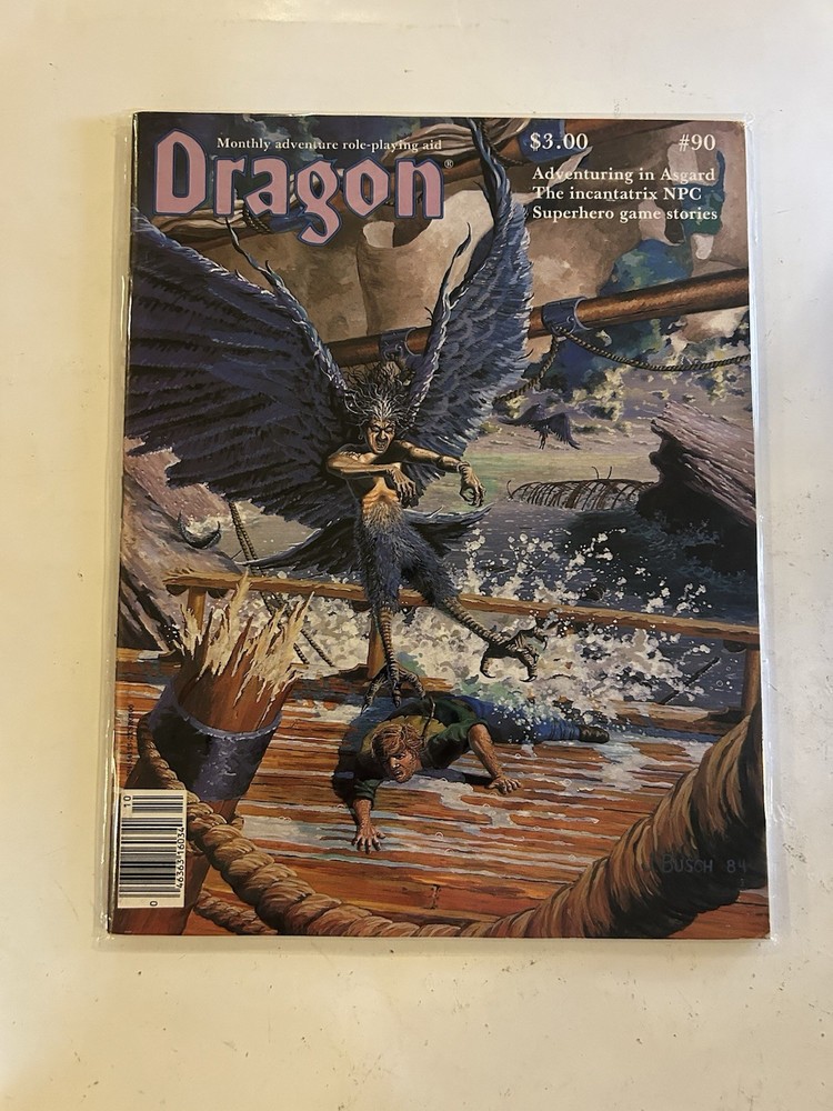TSR: Dragon Magazine: Issue 90