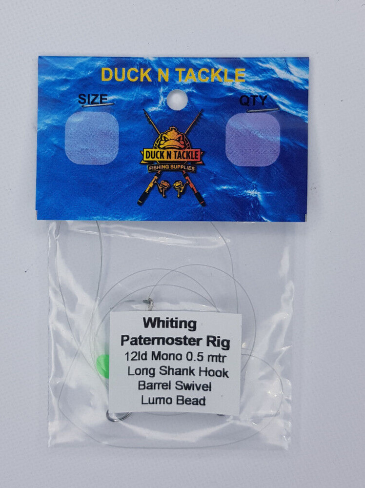 Paternoster Rig Whiting, Flathead, Trout etc