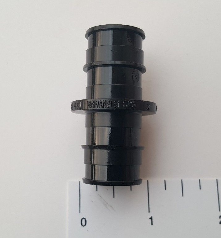 25 Pieces 3/4" Pex A Coupling Poly Alloy Expansion Plastic Coupling 201-6-4=25