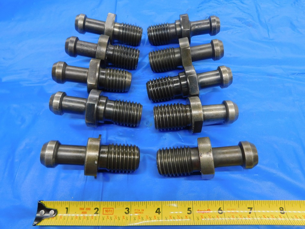 10 PCS MAS I CAT50 TOOL HOLDER RETENTION KNOBS PULL STUDS 45° MAS1 CNC MILLING