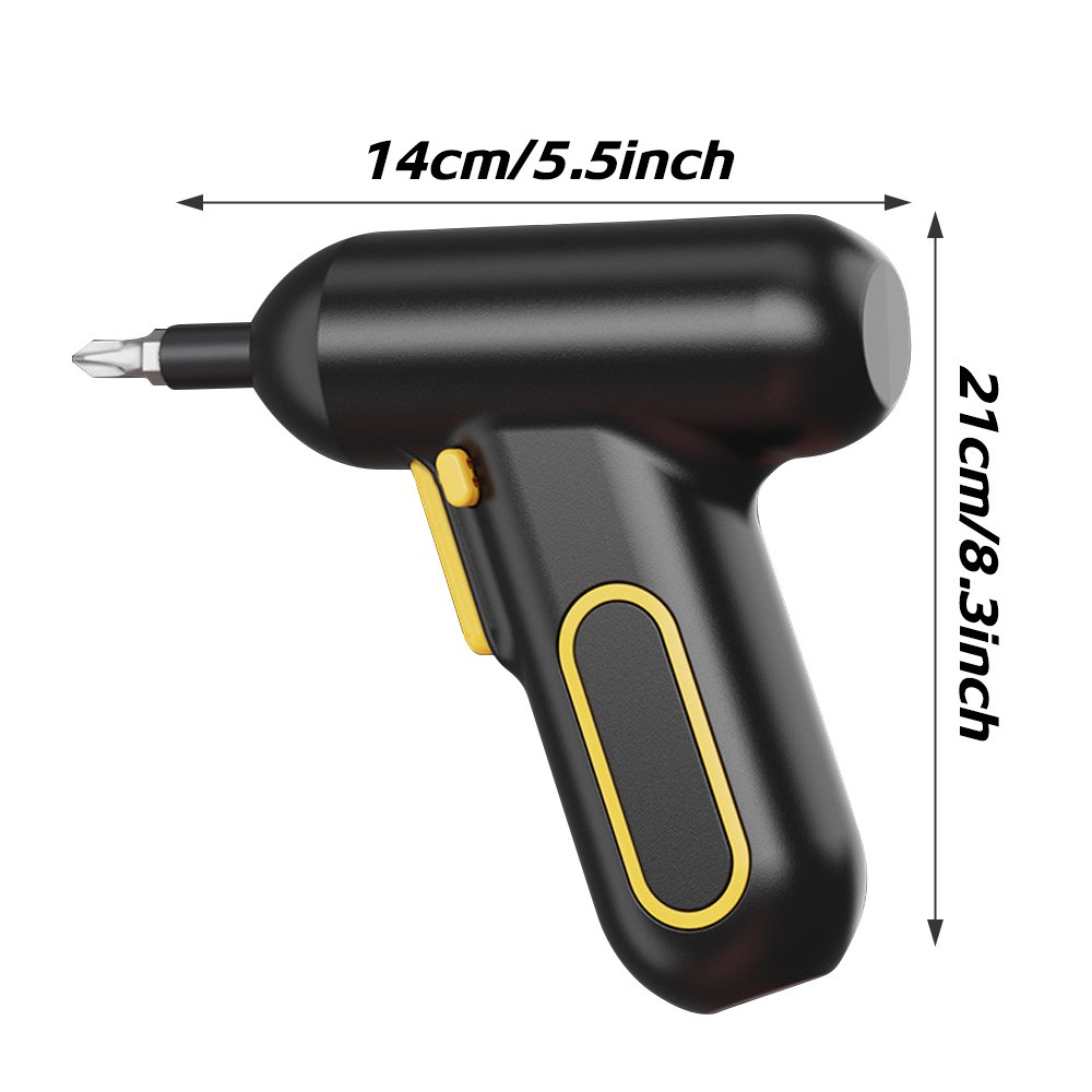 Electric Screwdriver Set USB Charging Variable Speed Rechargeable Drill Tool Kit