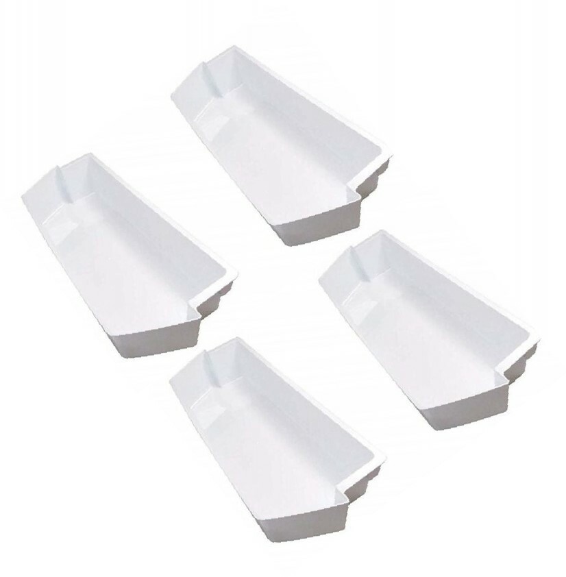 WP2187172 Replacement Whirlpool/Kenmore Refrigerator Door Bin  WHITE New 4 Pack*