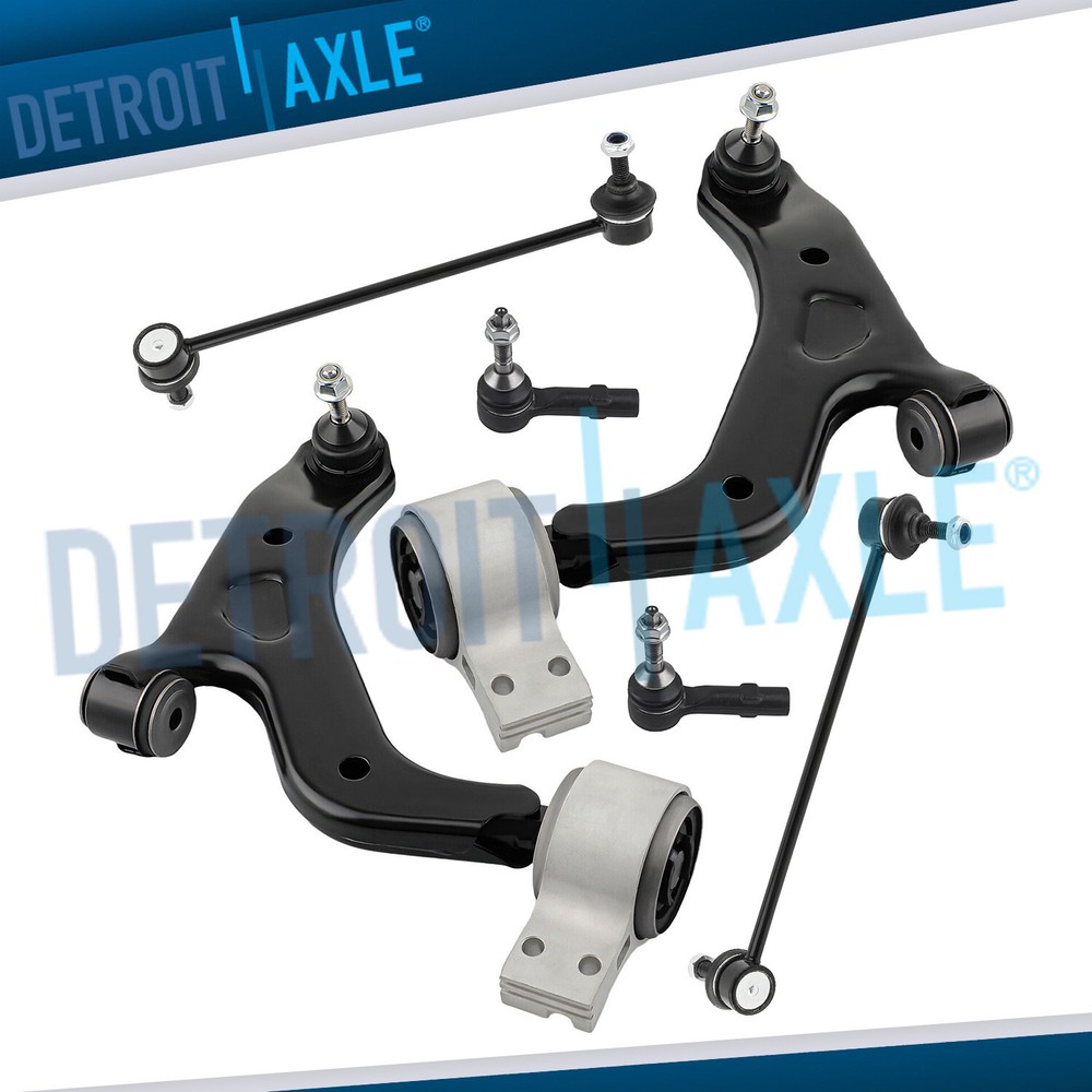 Front Lower Control Arms End Kit for 2008 - 2009 Ford Taurus Mercury Sable AWD