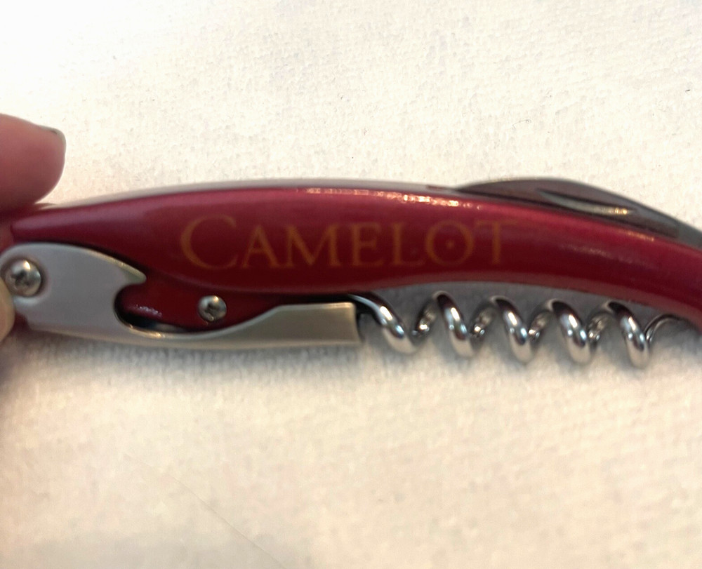CAMELOT Quality Corkscrew Waiter Wine Key Opener