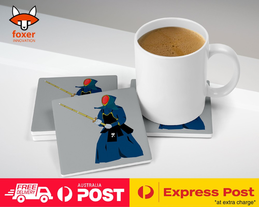 COASTER COFFEE DRINKING MAT|MARTIAL ARTS KENDO 2