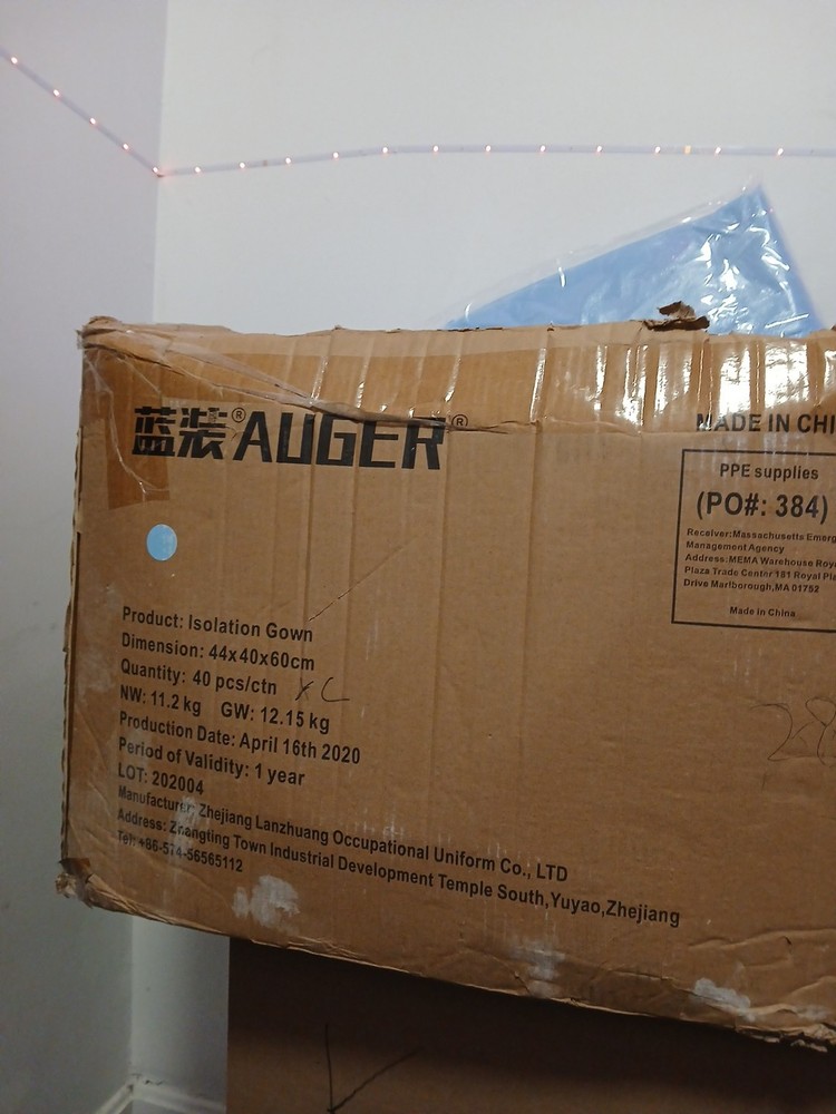Isolation Gown 28 Packed