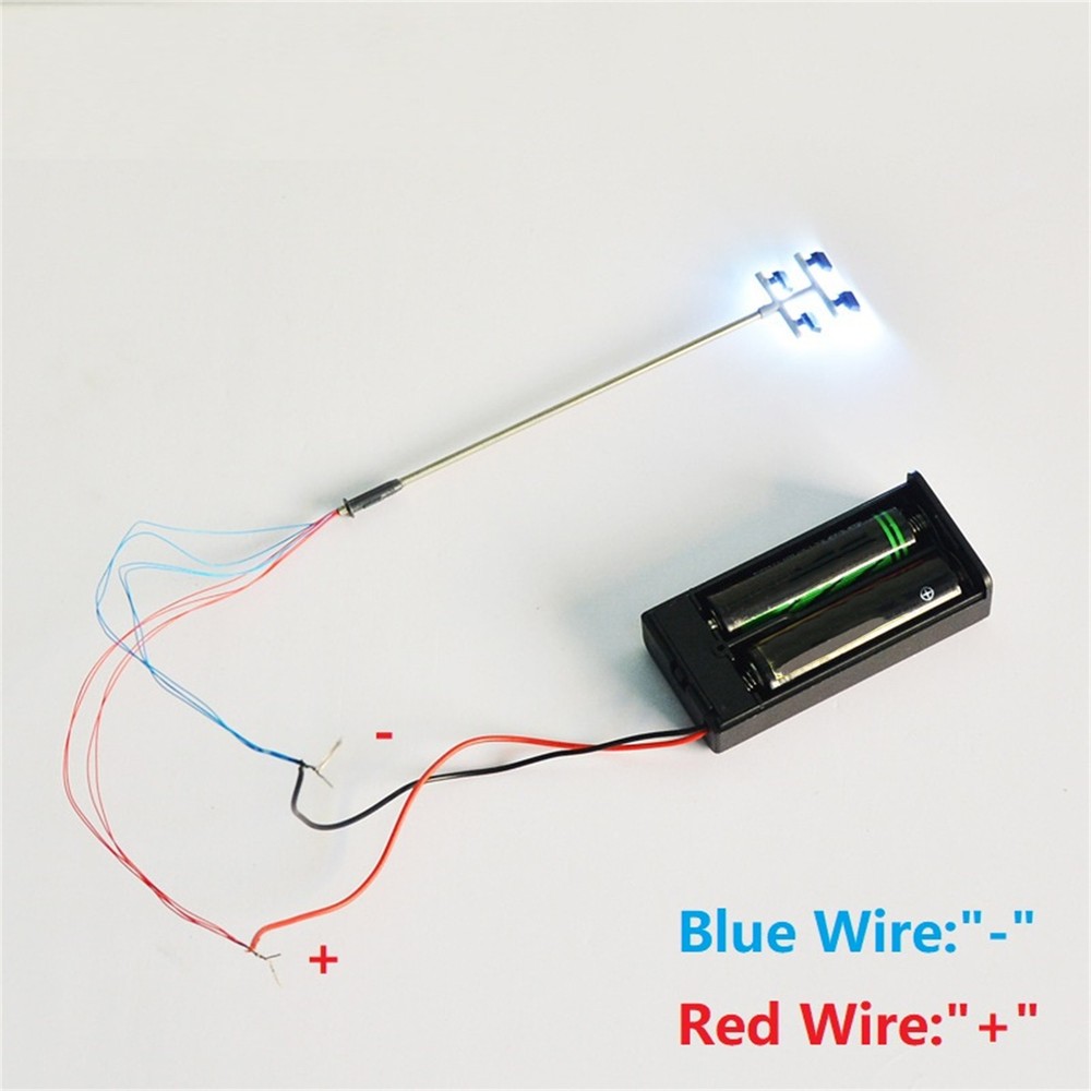 5PCS 1:100 LED Lighting Tower Building Scenery Layout Model Display Accessories