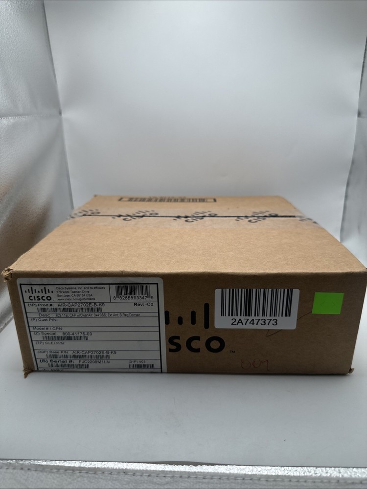 CISCO AIR-CAP2702E-B-K9 Wireless Access Point