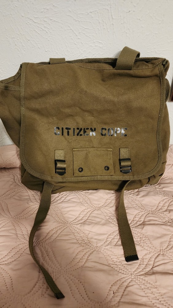 Citizens Cope Military Style Backpack Army Green