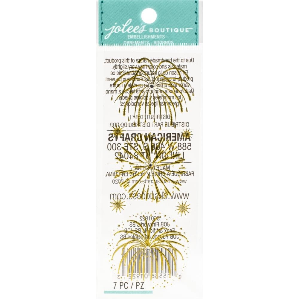 JOLEE'S BLING STICKER - FIREWORKS