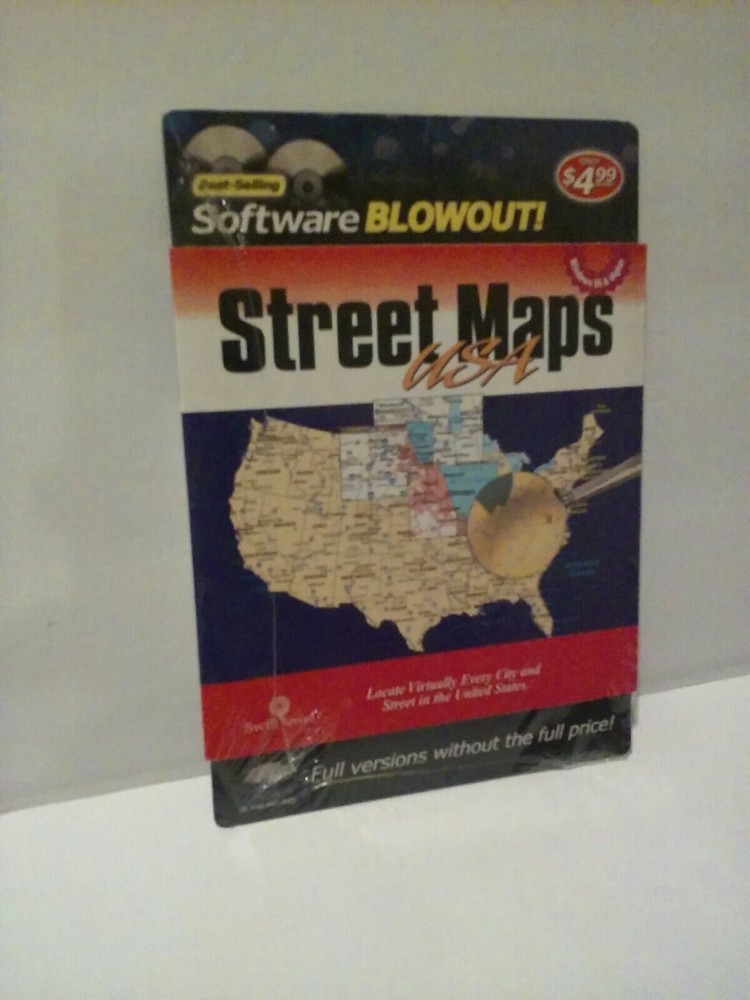 Software Blowout Street Maps USA
