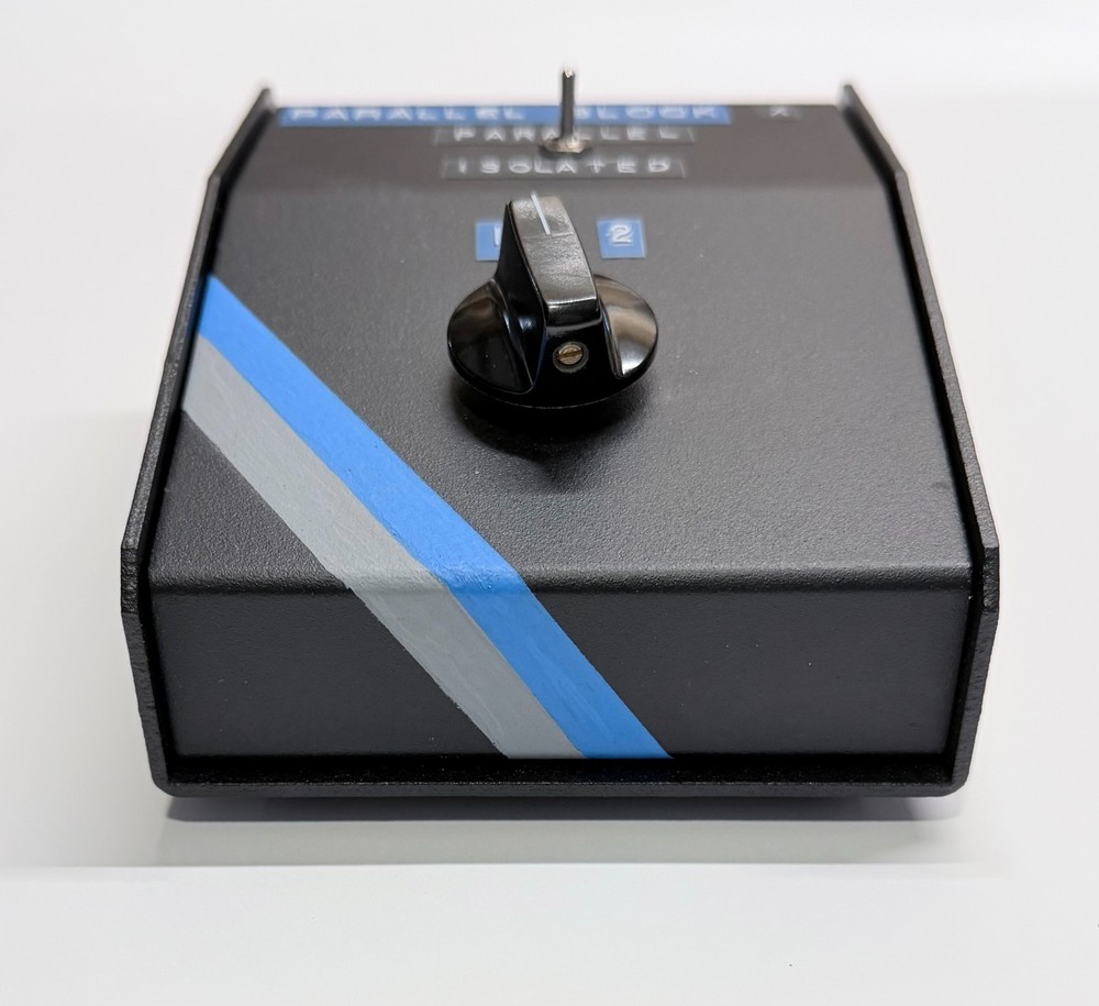 2x1 PARALLEL BLOCK - Guitar Amp Speaker Selector/Combiner - Black, Custom Orders