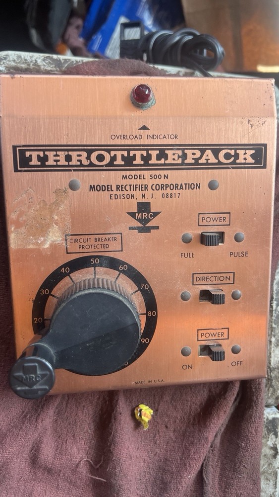 mrc throttle pack model 500n