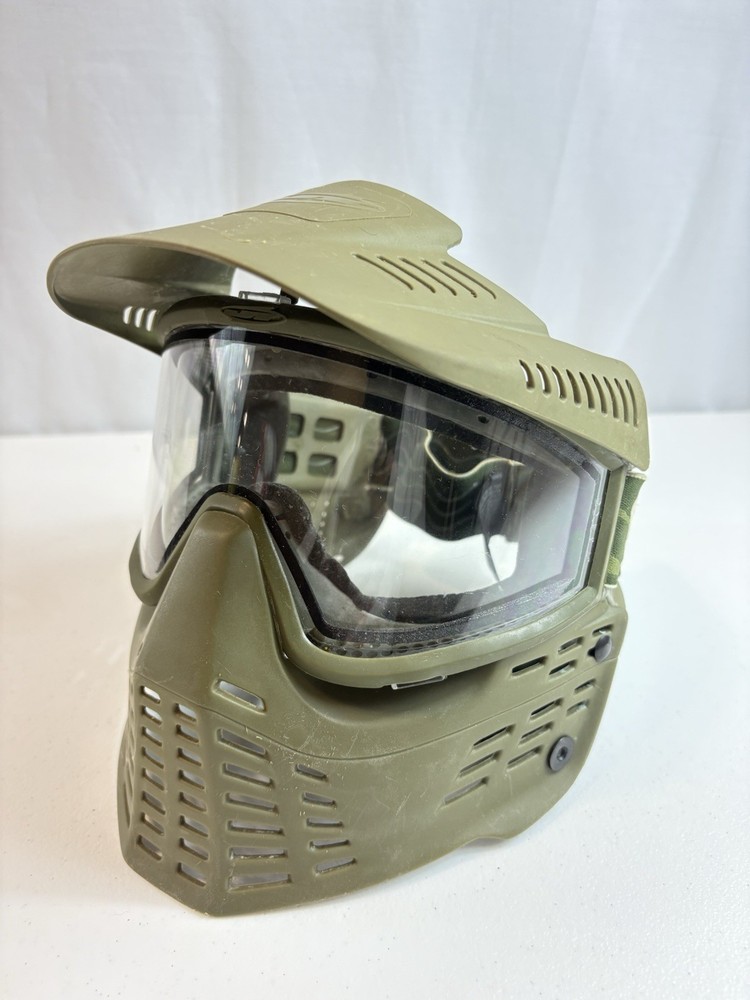 OG JT SPECTRA PROSHIELD MASK - OLIVE - EARS / THIN FRAME / VISOR VINTAGE GOGGLES