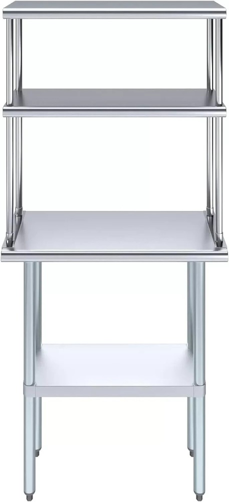 NSF Commercial Kitchen Prep & Work Table, Heavy Duty Stainless Steel Work