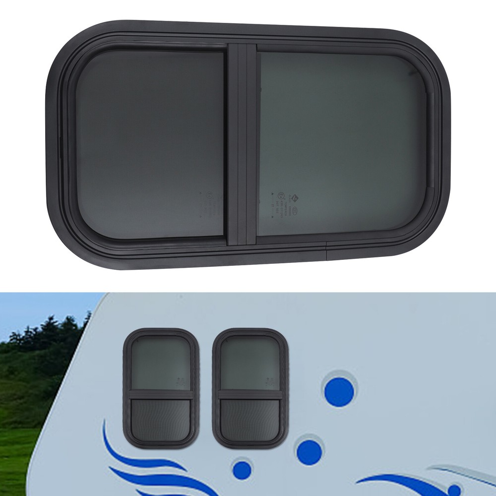 Trailer Window Vertical For RV Camper Teardrop Cargo Vertical Sliding Windows