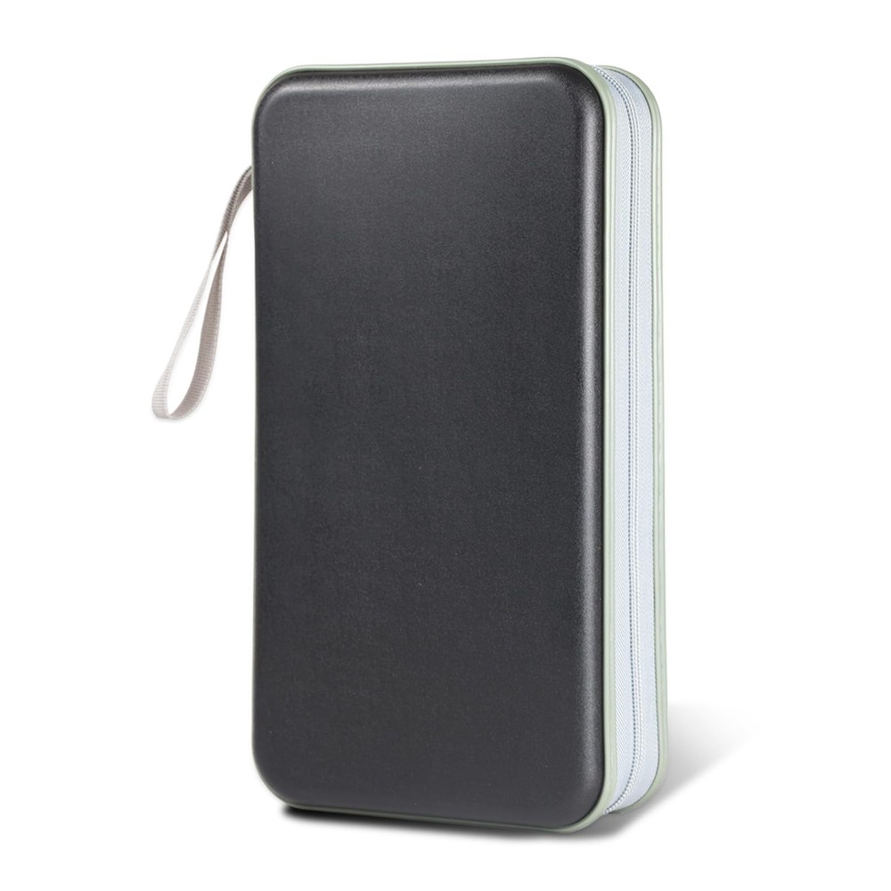 CD/DVD Case Storage, 100 Capacity Holder - Plastic Disc Case Storage Wallet B...