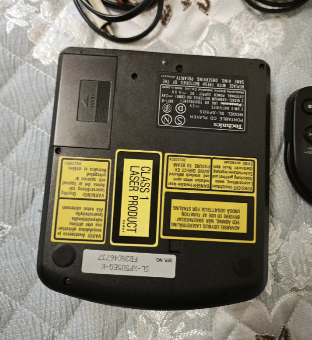 1pcs Panasonic SL-XP505 Complete CD Walkman