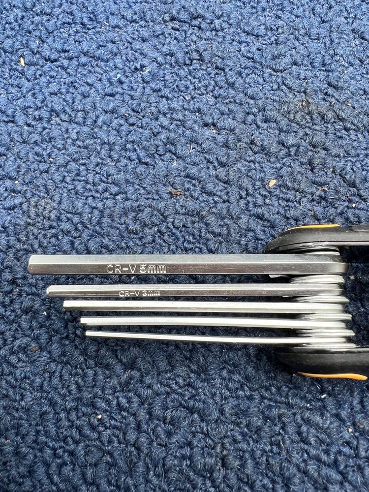 Euphree Multi-Function 8 In 1 Folding Hex Key Wrench