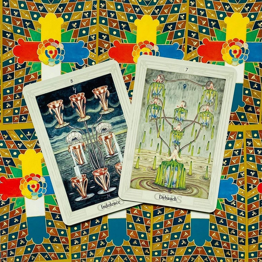 Aleister Crowley Thoth Tarot - Standard Deck Cards Esoteric Divination AGM