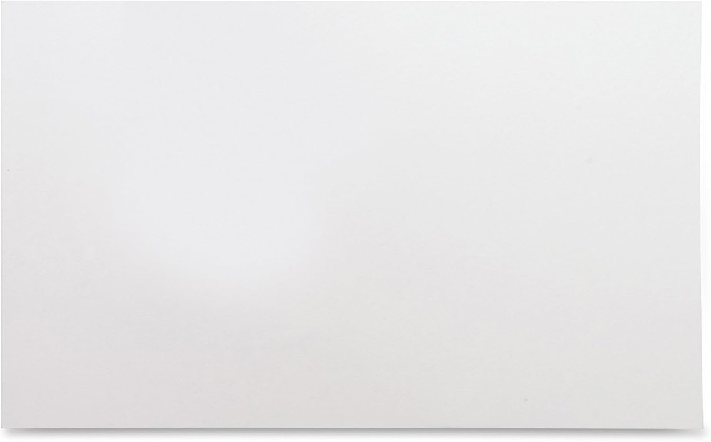 100 Count Plain 3 x 5 Index Cards - Customizable & Perfect for Note-Taking