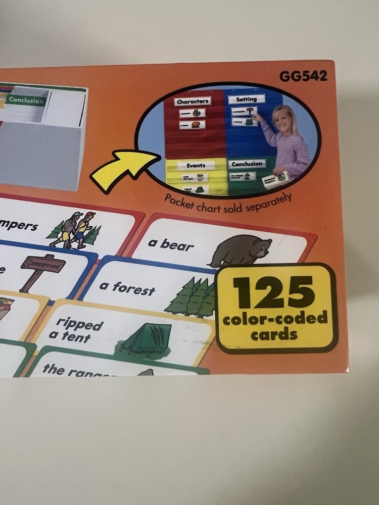 Lakeshore Map-A-Story Pocket Chart Program New