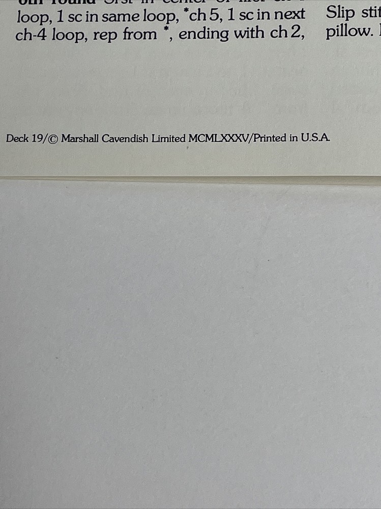 Marshall Cavendish Hexagonal Bobbles & Stripes Pillow Crochet Pattern