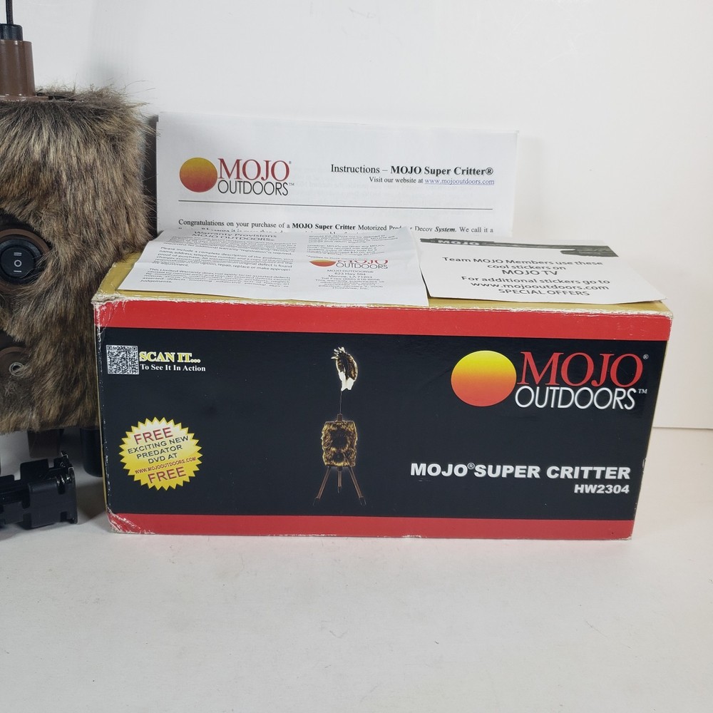 MOJO Outdoors Super Critter Predator Decoy System