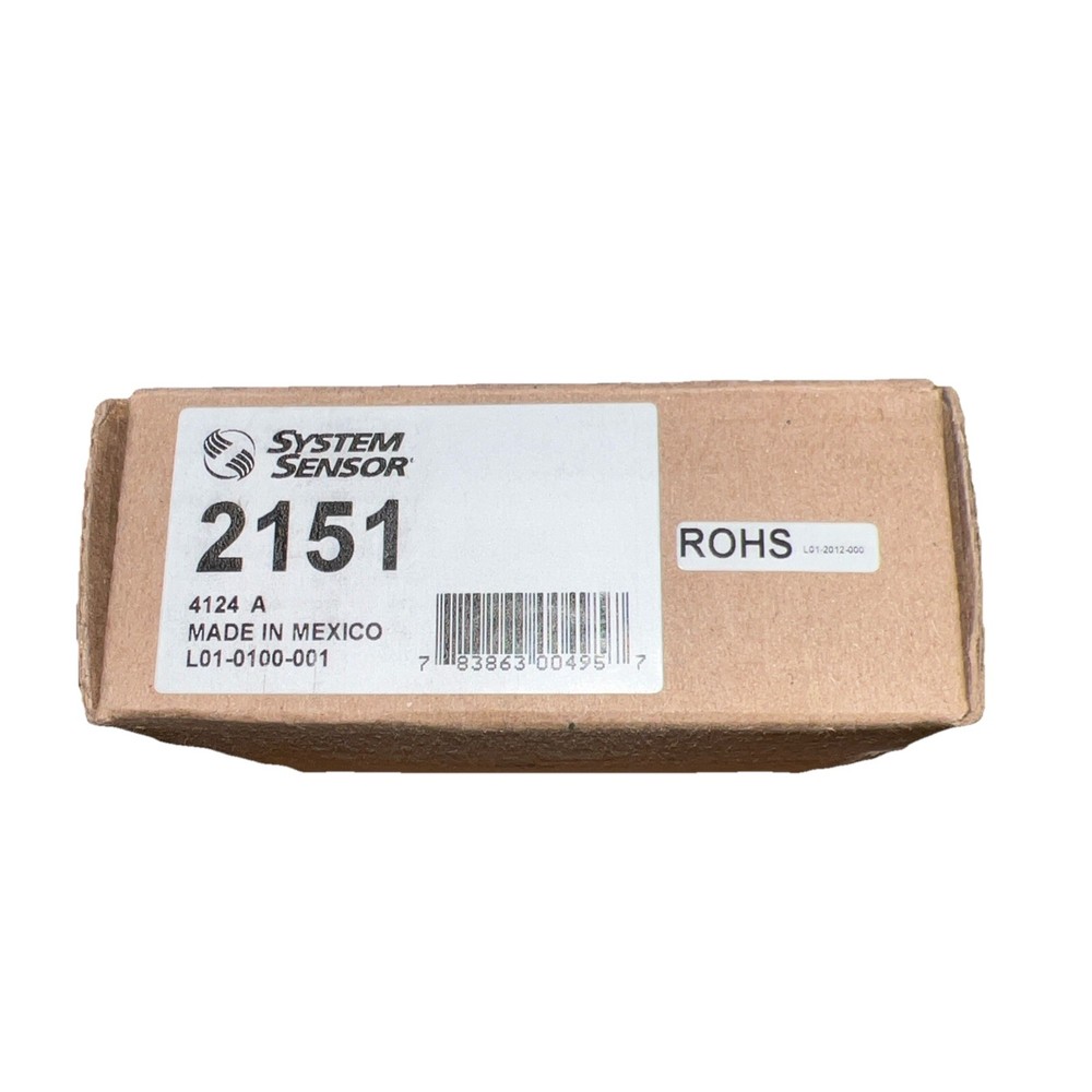 System Sensor 2151 - Same Day Shipping (SEALED)
