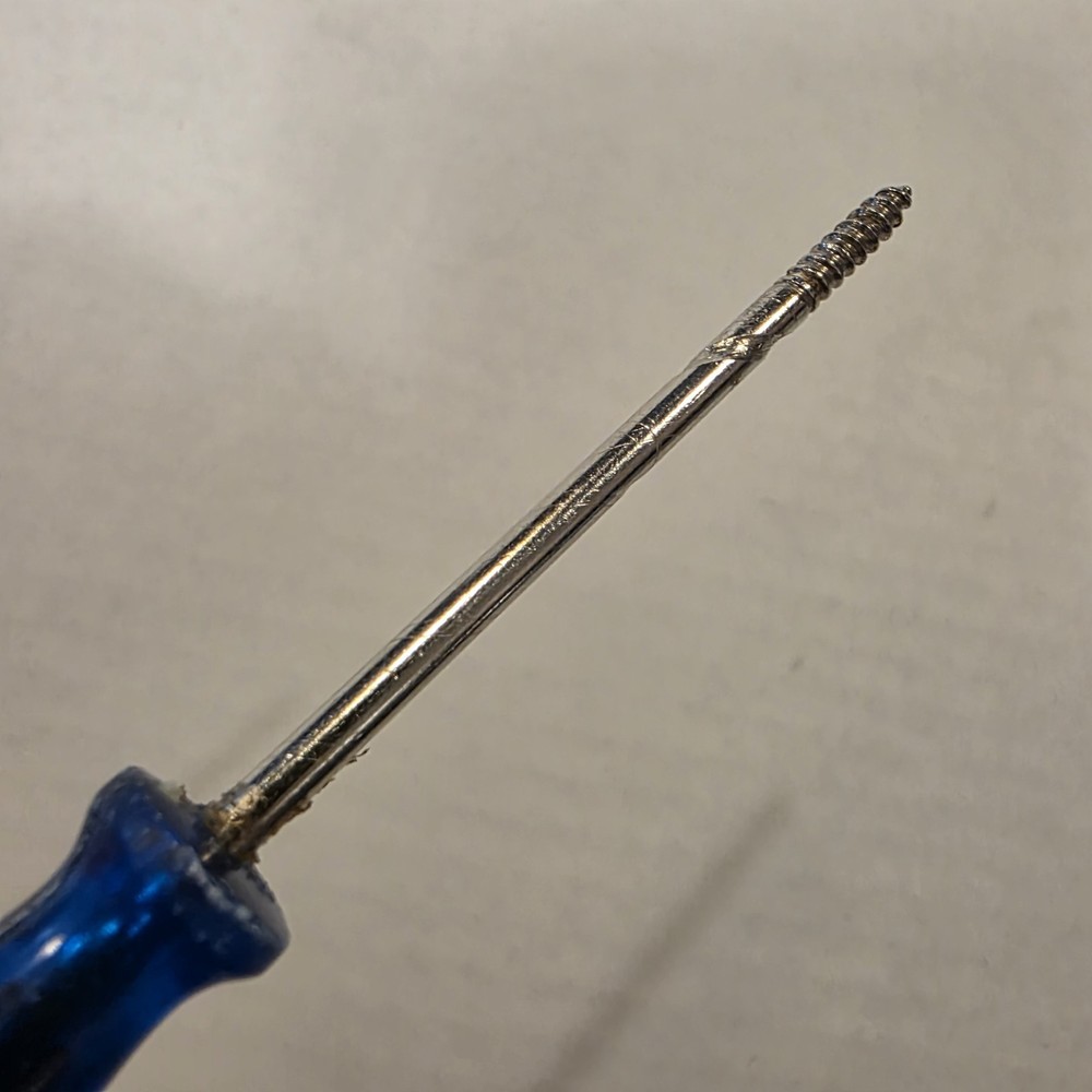 Screw Starting Screwdriver Small Blue