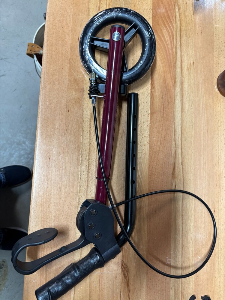 Walker Left Rear 6" Wheel Brake Assembly Replacement