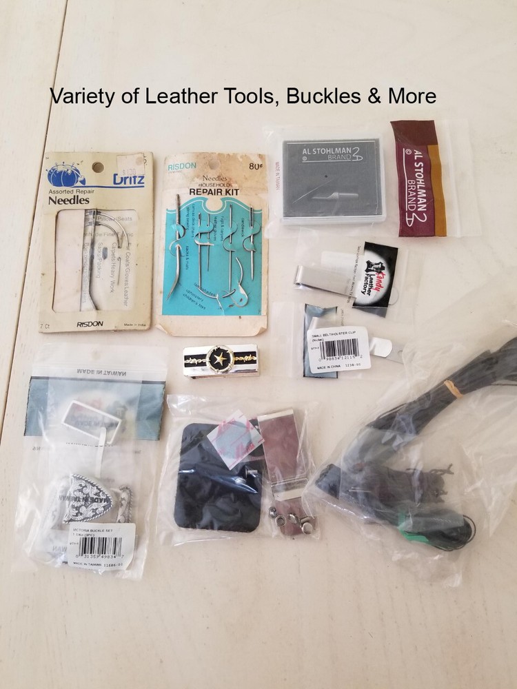Leather Tools Lot