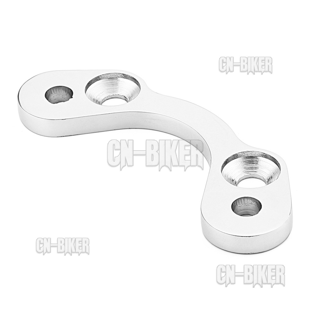 For Harley Springer DNA Handlebar Tree Adapter Clamp Converter 3.5"~4.75" Risers