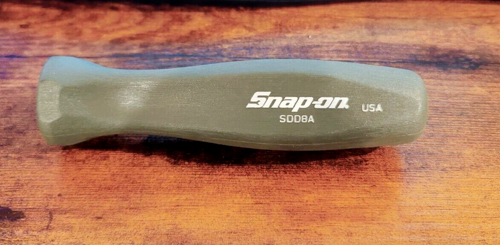 SNAP-ON ™ 5.5" COMBAT GREEN REPLACEMENT HARD PLASTIC SCREWDRIVER HANDLE SDD8A