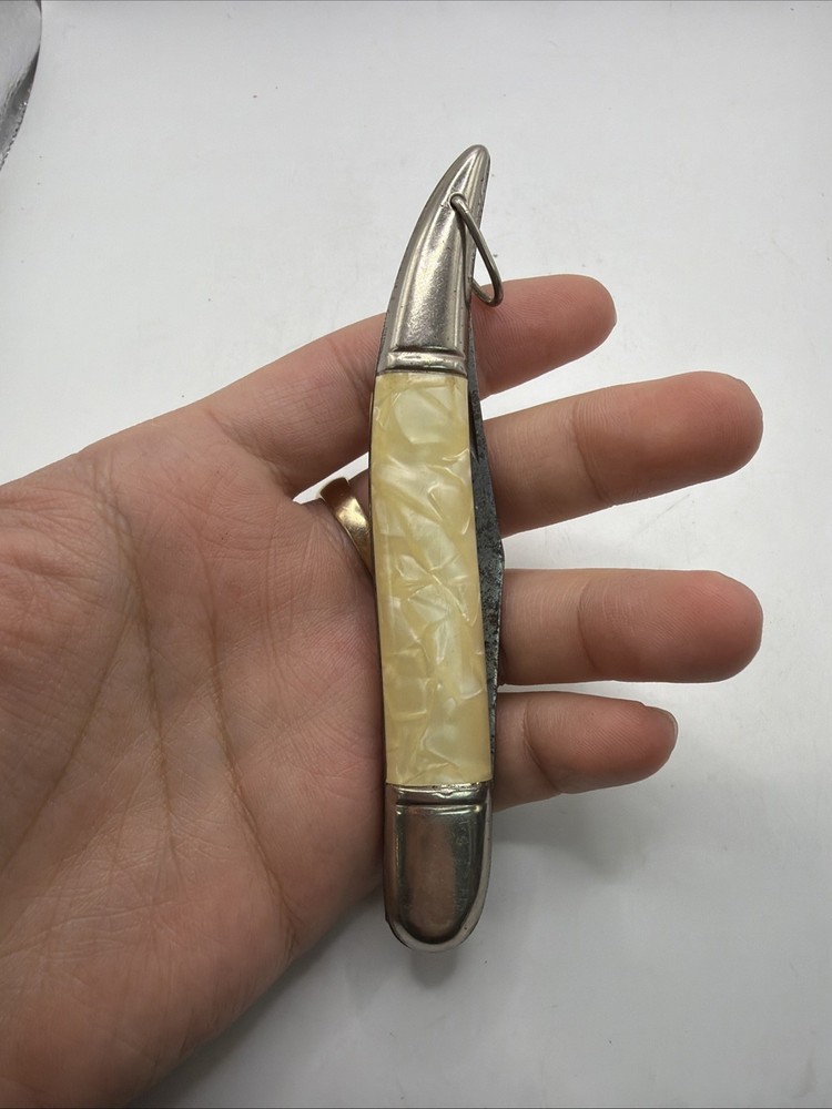 Jowika Vintage Knife Pearl Handle Folder