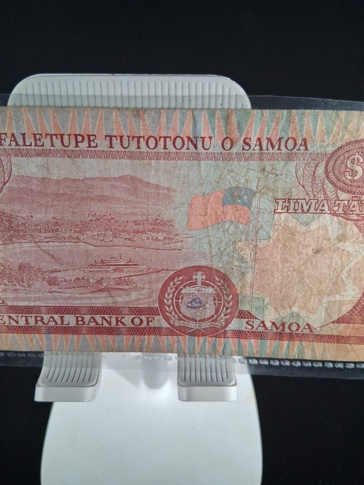 1960 WEST SAMOA 5 TALA BANKNOTE
