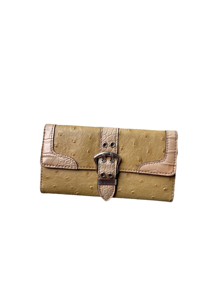 Guess Ostrich Leather Wallet