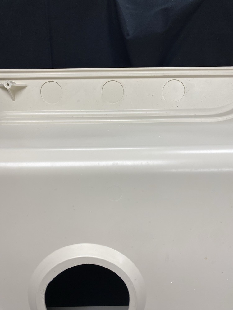 19 x 25 Single Bowl RV Kitchen Sink, Bone Color Composite