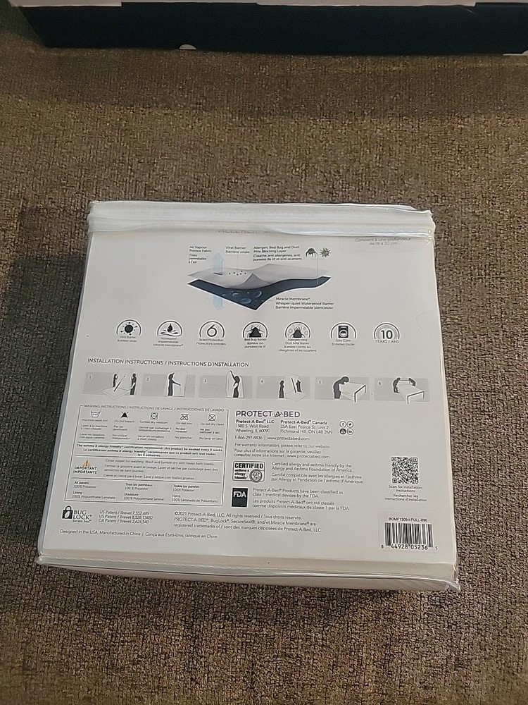 protect a bed mattress Encasement
