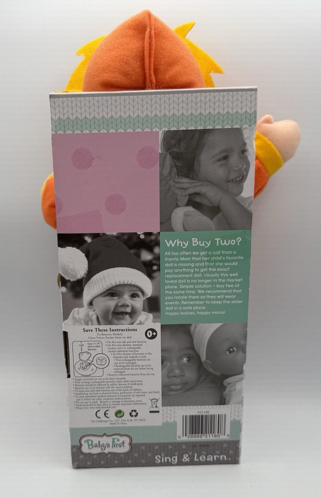 Baby’s First ABC Sing & Learn 123 Squeeze Tummy Brand New
