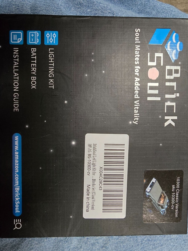 brick soul lighting set for delorian