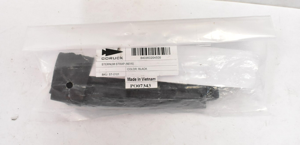 GoRuck Sternum Strap Black ST-0101 Training Tool Replacement Genuine OEM