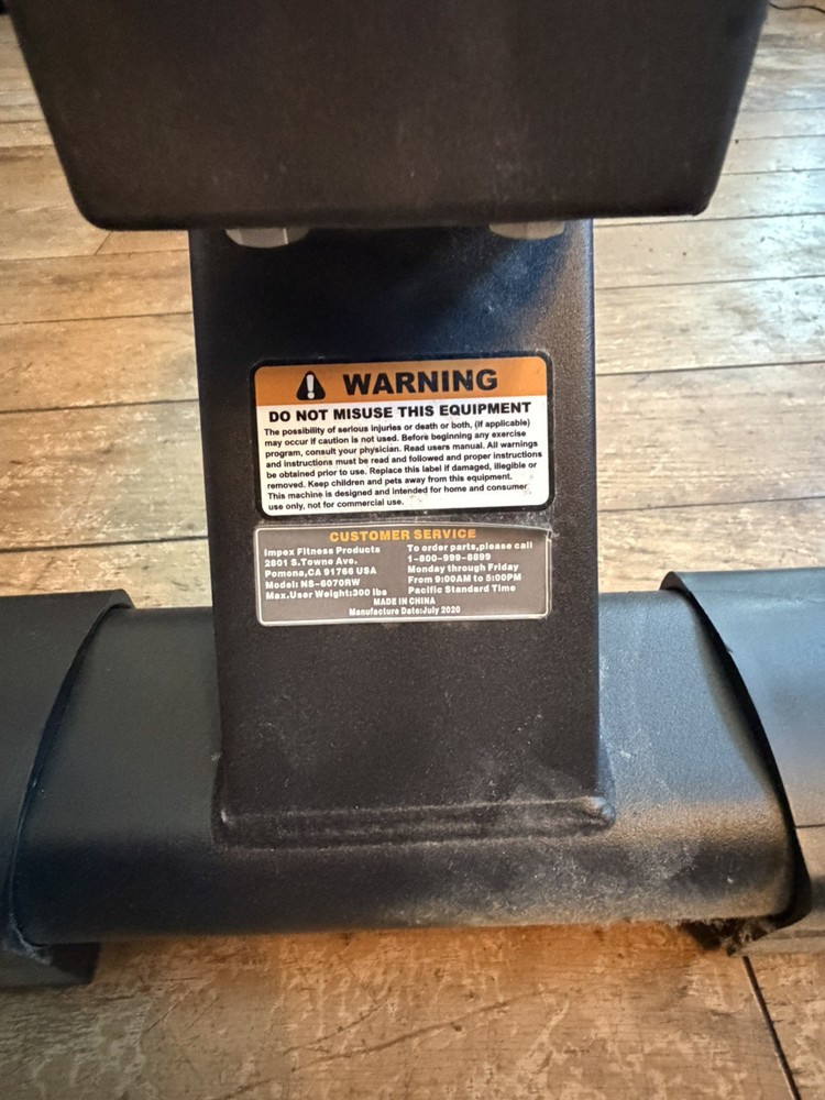 Marcy Pro Water Row Machine