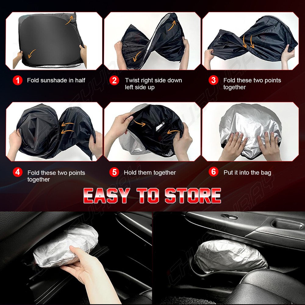 UV Reflective Sun Shade FOR Ford Explorer 2016-2019 - Durable
