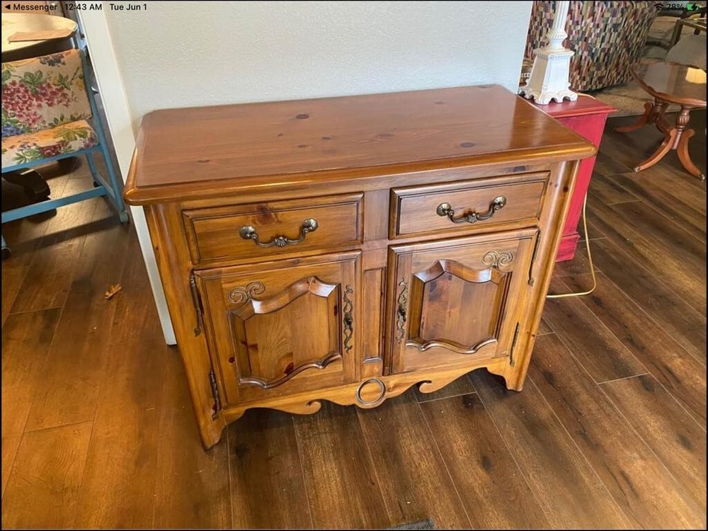 ETHAN ALLEN Chateau Normandy Server Buffett Sideboard ☆Niice☆