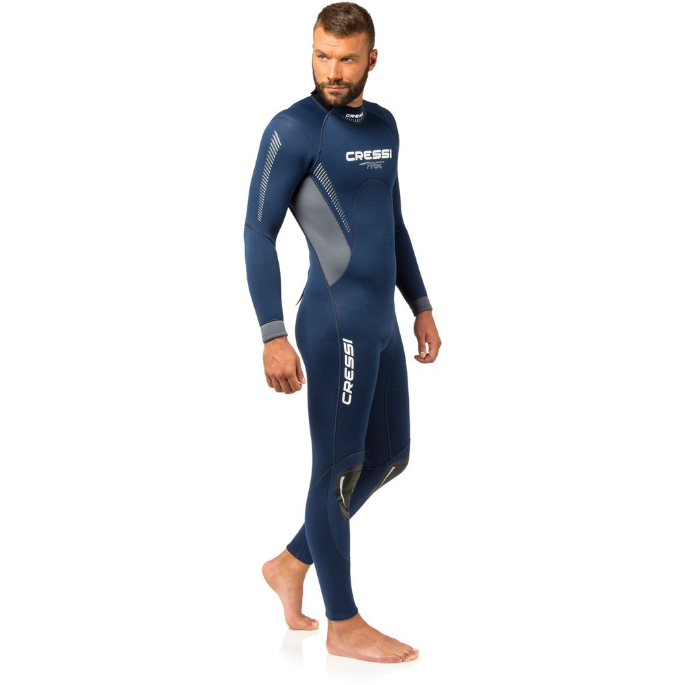 Cressi Fast 3mm Man, Blue/Grey, X-Large