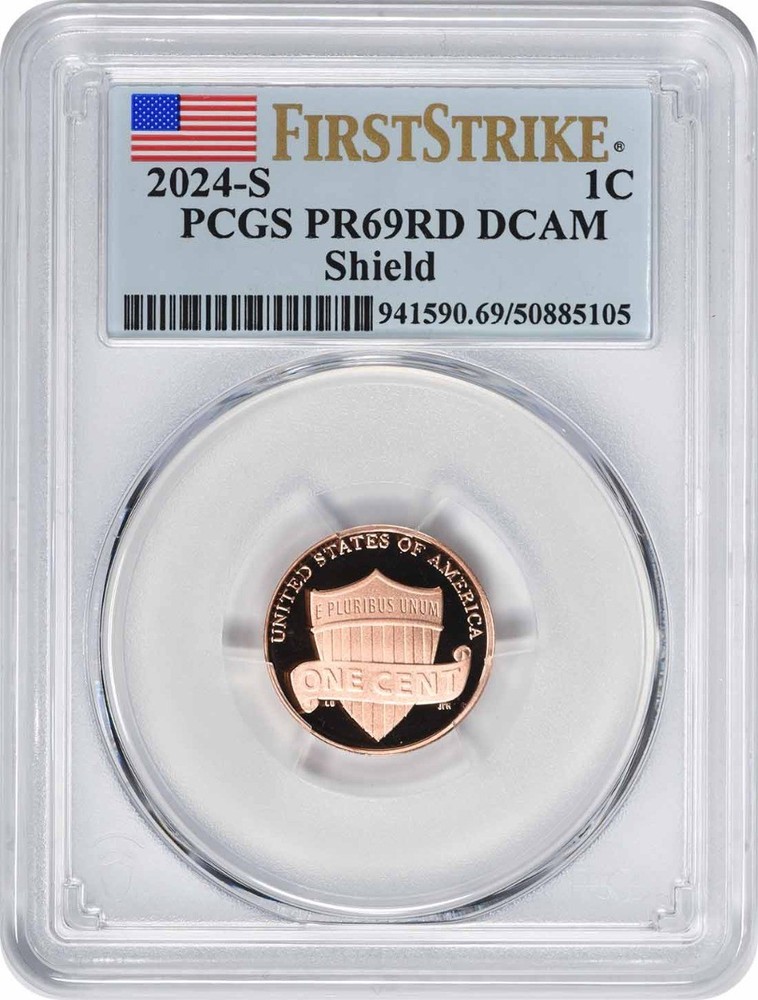 2024-S Lincoln Cent PR69RD DCAM First Strike PCGS